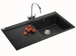 Grohe Комплект Мойка для кухни 860 x 500 мм + BauEdge Однорычажный смеситель для кухни (31562SD1)